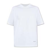 Katoenen T-shirt Jil Sander , White , Dames