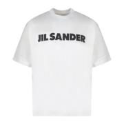 T-Shirts Jil Sander , White , Heren