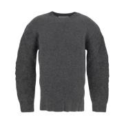 Pullover met Ronde Hals Jil Sander , Gray , Dames