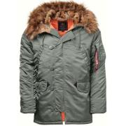 Koude weer jas Alpha Industries , Green , Heren