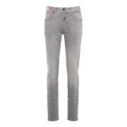 Vintage Gewen Skinny Jeans Carlo Colucci , Gray , Heren