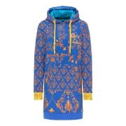 Dames Civetta Sweatjurk Carlo Colucci , Blue , Dames