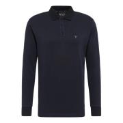 Uniek Artistiek Heren Polo Shirt Carlo Colucci , Blue , Heren