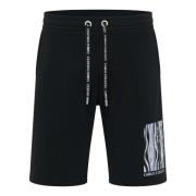 Casual Gebreide Shorts Carlo Colucci , Black , Heren