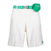Hoge kwaliteit casual shorts voor vrouwen Duvetica , White , Dames