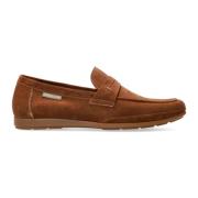 Heren Bruine Suède Mocassin Mephisto , Brown , Heren