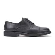 Stijlvolle Veterschoen voor Heren Mephisto , Black , Heren