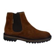 Stijlvolle Heren Enkellaars Mephisto , Brown , Heren