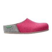 Roze Vilt Mule/Clog voor Dames Mephisto , Pink , Dames