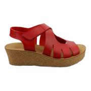 Stijlvolle Misha Sandaal voor Dames Mephisto , Red , Dames