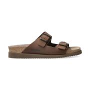 Luchtige en comfortabele damessandaal Mephisto , Brown , Dames