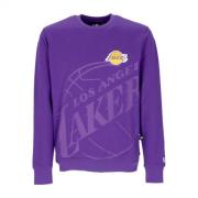 lichtgewicht crewneck sweatshirt New Era , Purple , Heren