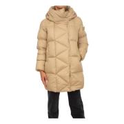 Stijlvolle Jas add , Beige , Dames