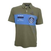 Poloshirt Aeronautica Militare , Green , Heren