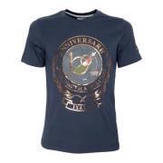 T-shirt Aeronautica Militare , Blue , Heren