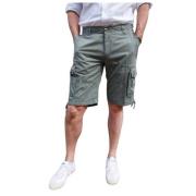 Casual militaire stijl katoenen Bermuda cargo Aeronautica Militare , G...