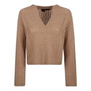 ALI Notch Truien 360Cashmere , Brown , Dames