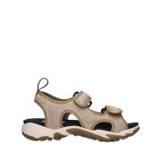 Platta Sandalerer S10 Striae Sandal Alexander McQueen , White , Dames