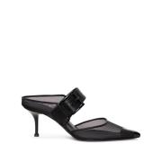 Hakmuiltjes Zwart Alexander McQueen , Black , Dames