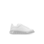 Witte Larry Leren Sneakers Alexander McQueen , White , Dames