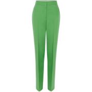 Zuurgroene Sigarettenbroek Alexander McQueen , Green , Dames