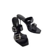 Hoge hak sandalen voor modebewuste vrouwen Alexander McQueen , Black ,...
