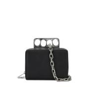 Stijlvolle Cross Body Tassen Alexander McQueen , Black , Dames