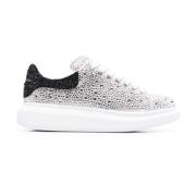 Fonkelende Juweel Oversize Sneakers Alexander McQueen , Gray , Dames