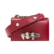 ‘Jewelled Satchel Mini’ schoudertas Alexander McQueen , Red , Dames