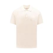 Organisch Katoenen Polo Shirt Alexander McQueen , White , Heren