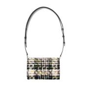 Tweed Flap Handtas Alexander McQueen , Multicolor , Dames