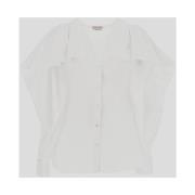 Flounce Shirt Alexander McQueen , White , Dames