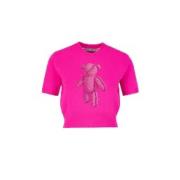 Stijlvolle T-Shirt Alexander Wang , Pink , Dames
