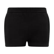 Terry Shorts voor modebewuste vrouwen Alexander Wang , Black , Dames