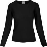 Ronde hals gekweek Allude , Black , Dames