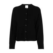 Cardigan Allude , Black , Dames