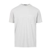 Grijze T-shirts en Polos met Jersey Zak C.p. Company , Gray , Heren
