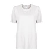 Ruimvallend katoenen T-shirt C.p. Company , White , Heren