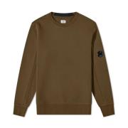 Ivy Green Klassieke Ronde Hals Sweatshirt C.p. Company , Green , Heren