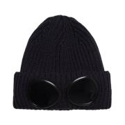 Goggle Beanie C.p. Company , Blue , Heren