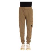 Bruine Broek met Elastische Tailleband en Zijzak C.p. Company , Brown ...