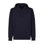 Diagonal Raised Fleece Pullover Hoodie C.p. Company , Blue , Heren