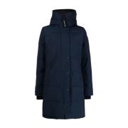 Down Coats Canada Goose , Blue , Dames