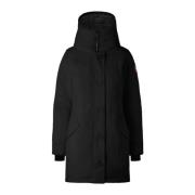 Lange Rossclair Parka voor dames Canada Goose , Black , Dames