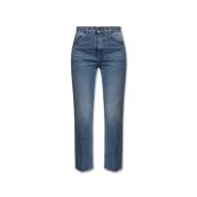 Met hoge taille jeans Golden Goose , Blue , Dames