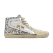 Hoge 'Slide' sneakers Golden Goose , Gray , Dames