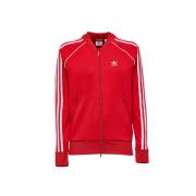 Stijlvolle Zip-Through Sweatshirt voor Dames Adidas Originals , Red , ...