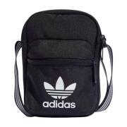 Klassieke Festival Schoudertas Adidas Originals , Black , Heren