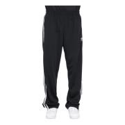 Zwarte Originals Broek met Geborduurd Logo en Strepen Adidas Originals...