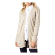 Dames Beige Cardigan Vila , Beige , Dames